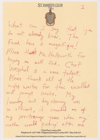 Lot #1283 Steven Spielberg: Lengthy letter and Indiana Jones jacket?a gift from the director - Image 2