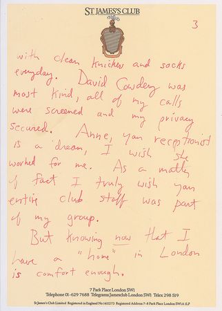 Lot #1283 Steven Spielberg: Lengthy letter and Indiana Jones jacket?a gift from the director - Image 3