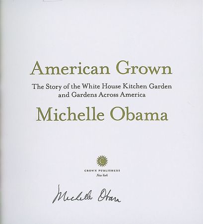 Lot #395 Michelle Obama Book - Image 1