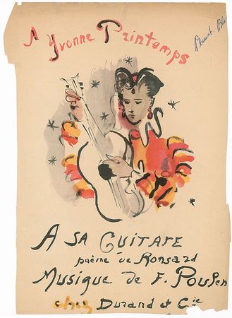 Lot #1028 Francis Poulenc Sheet Music - Image 2