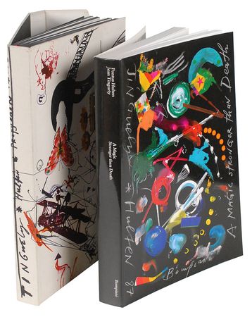 Lot #895 Jean Tinguely: First edition of Meta with original artwork - Image 2