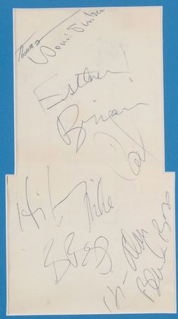 Lot #1050 Beach Boys: Vintage Beach Boys with all three Wilson brothers - Image 2