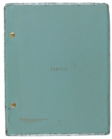 Lot #1094 Stephen Sondheim: Sondheim and 18 others present a script from Company - Image 5