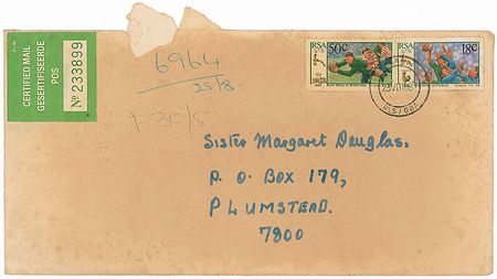 Lot #495 Nelson Mandela: Extremely rare, boldly penned letter from prisoner number “1335/88: Nelson Mandela”—the first we have ever offered - Image 2