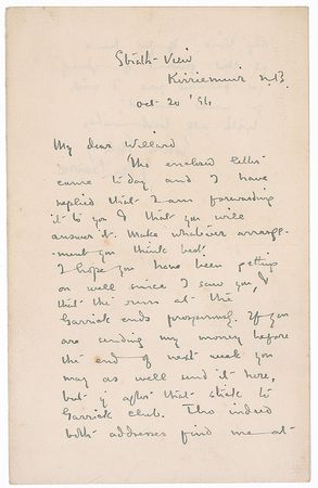 Lot #816 James M. Barrie - Image 1