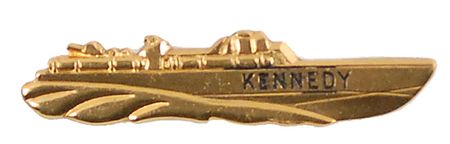 Lot #61 John F. Kennedy Campaign Charms Campaign Pin and Medallion - Image 1