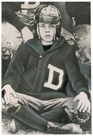Lot #3 John F. Kennedy 1927 Football Photograph: