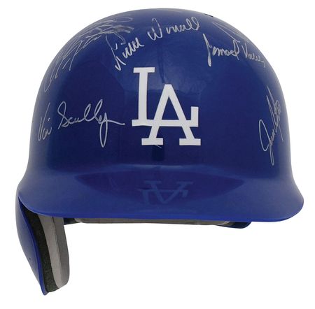 Lot #1702 Los Angeles Dodgers Batting Helmet - Image 1