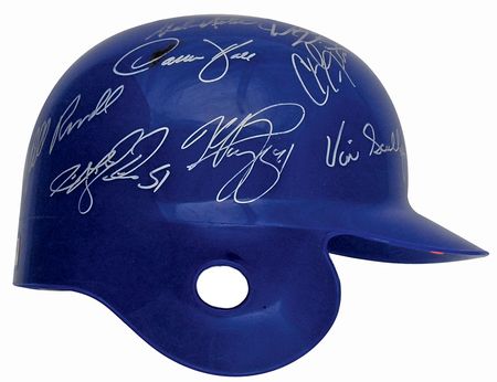 Lot #1702 Los Angeles Dodgers Batting Helmet - Image 2