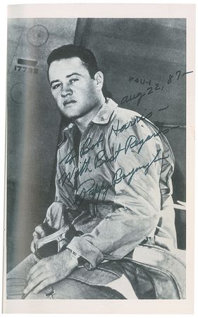 Lot #684 Pappy Boyington and Mike Kawato - Image 2