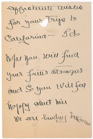 Lot #322 Edith Bolling Wilson - Image 2