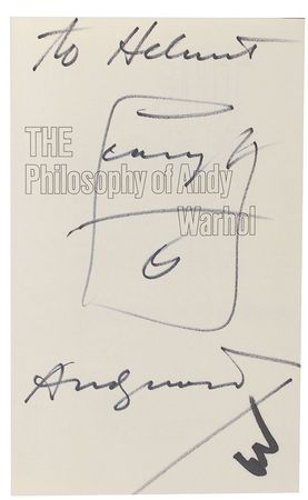 Lot #905 Andy Warhol: Very nice and identified sketch of his iconic soup can - Image 1