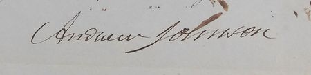 Lot #284 Andrew Johnson: With the potential for a major inter-oceanic canal, Johnson works earnestly to assure good relations with Nicaragua - Image 2