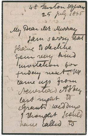 Lot #492 David Livingstone: Penned shortly before vanishing on his trip to the Nile - Image 1