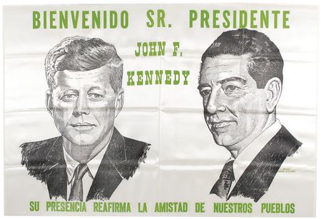 Lot #90 John F. Kennedy Banners Banners - Image 2