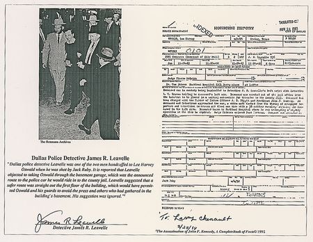 Lot #181 James Leavelle Souvenir Typescript and Signed Photograph - Image 2
