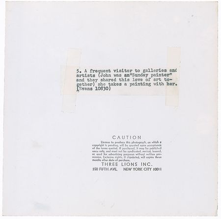 Lot #44 Jacqueline Kennedy Walking Her Poodle - Image 2