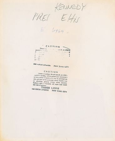 Lot #27 John F. Kennedy Photograph Photograph - Image 2