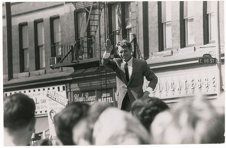 Lot #56 Robert F. Kennedy in Harlem - Image 1