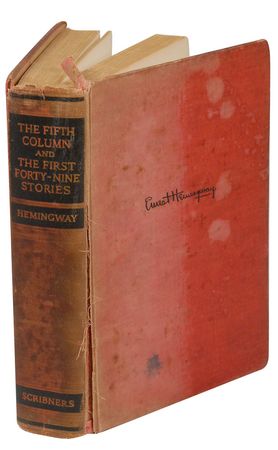 Lot #846 Ernest Hemingway: Signed first edition of Hemingway?s only full-length play - Image 2