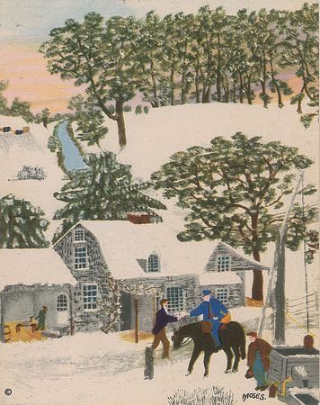 Lot #949 Grandma Moses Greeting Card - Image 2