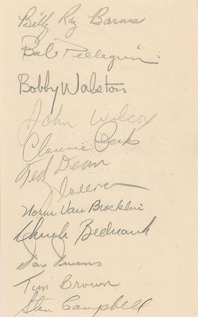 Lot #1509 Philadelphia Eagles Signatures - Image 1