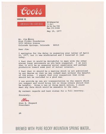 Lot #632 Alan Shepard - Image 1
