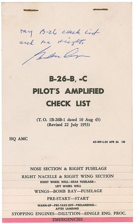 Lot #498 Gordon Cooper - Image 1