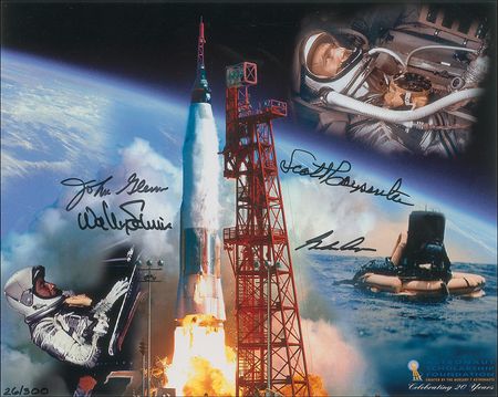 Lot #207 Mercury 7 - Image 1