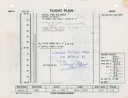 Lot #433 Apollo 11 - Image 1