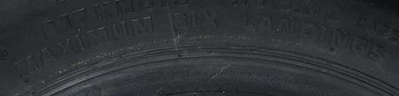 Lot #777 Space Shuttle Orbiter Tire - Image 2