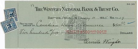 Lot #23 Orville Wright