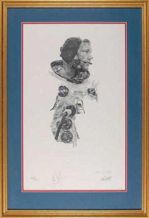Lot #445 Neil Armstrong and Paul Calle - Image 1