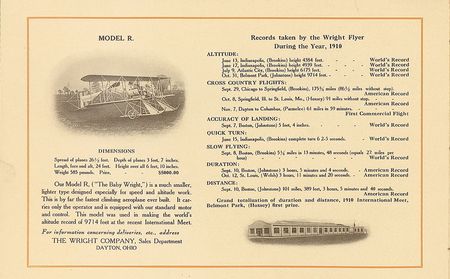 Lot #29 Wright Flyer Brochure - Image 4
