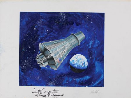 Lot #158 Scott Carpenter and Chris Calle - Image 1