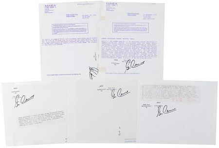 Lot #715 Gene Cernan - Image 2