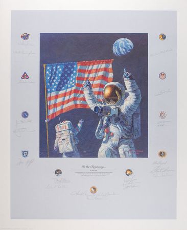 Lot #323 Apollo Astronauts - Image 1