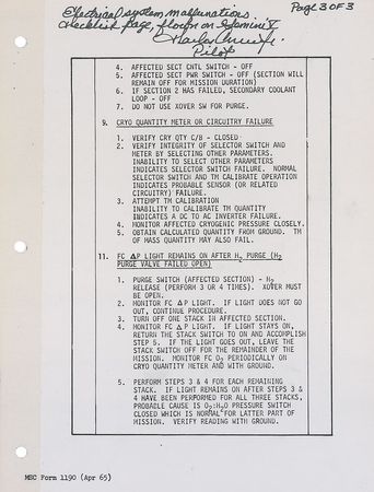 Lot #273 Gemini 5: Charles Conrad - Image 3