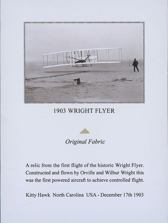 Lot #11 Wright Flyer