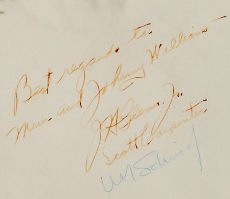 Lot #148 Glenn, Carpenter, and Schirra - Image 2