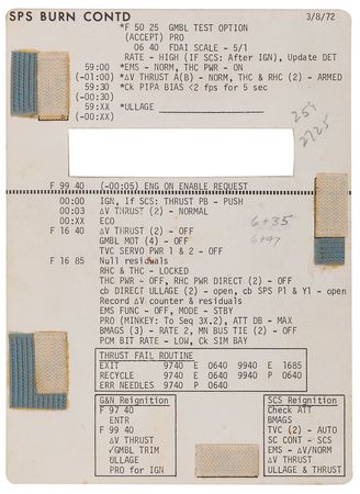 Lot #338 SPS Burn Checklist - Image 2