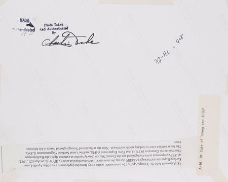 Lot #694 Charlie Duke - Image 2