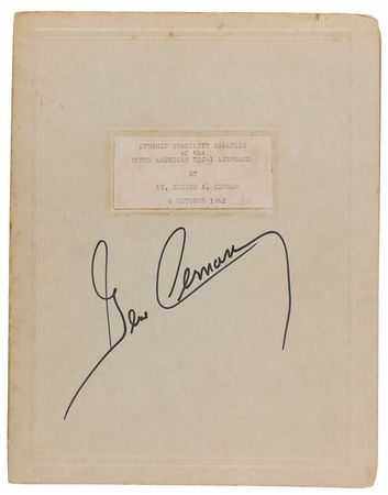 Lot #276 Gene Cernan - Image 1