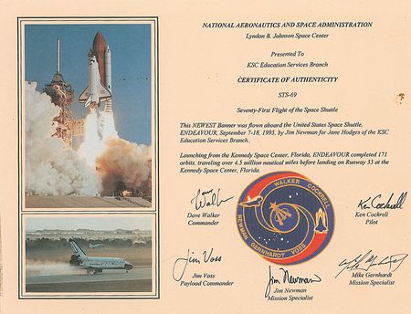 Lot #797 STS-69 - Image 2