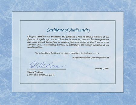Lot #736 Apollo-Soyuz - Image 3
