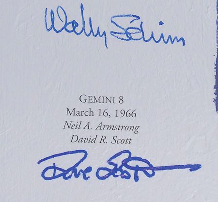 Lot #296 Mercury, Gemini, and Apollo Astronauts - Image 2