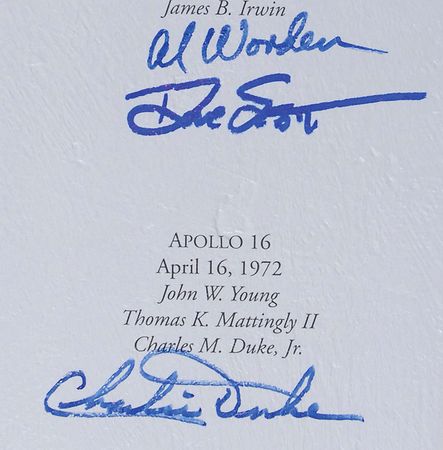 Lot #296 Mercury, Gemini, and Apollo Astronauts - Image 9