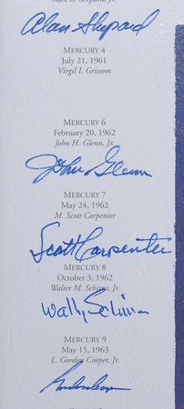 Lot #296 Mercury, Gemini, and Apollo Astronauts - Image 12