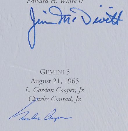 Lot #296 Mercury, Gemini, and Apollo Astronauts - Image 13