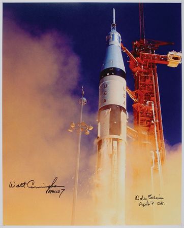 Lot #380 Wally Schirra and Walt Cunningham - Image 1